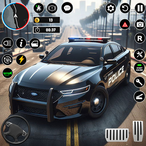 Police Car Chase - Car Games logo