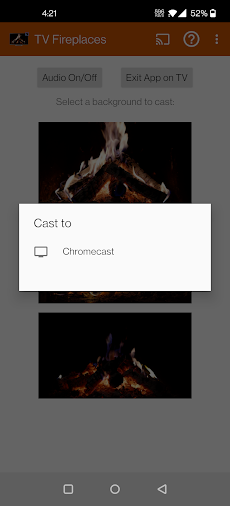TV Fireplace using Chromecastのおすすめ画像5