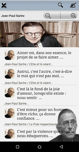 Jean-Paul Sartre  Citations
