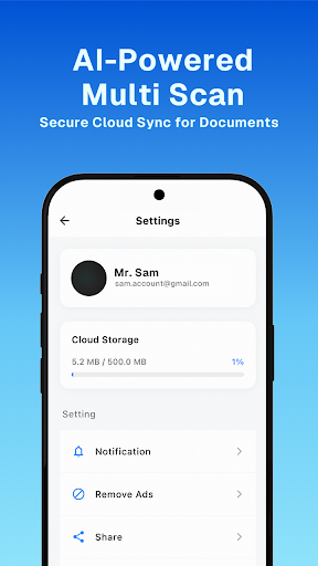 Scanova - AI Scan Manager ekran görüntüsü