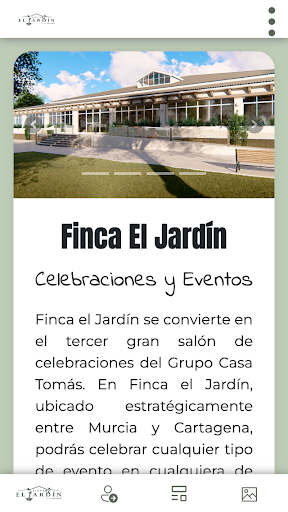 Android application Finca El Jardín screenshort