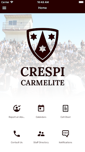 Android application Crespi Carmelite High School screenshort