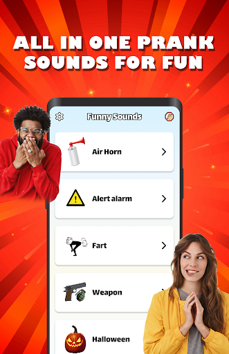 Android application Prank sound: Hair Cut & Fart screenshort