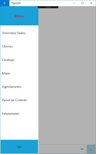 Android application RepAgile screenshort