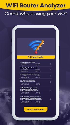 WiFi Router Analyzer & Manager Screen 3