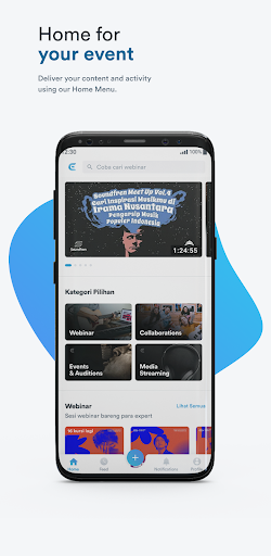 Android application Eventeer - Event Management screenshort
