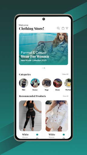 Android application Ramilla Boutique screenshort
