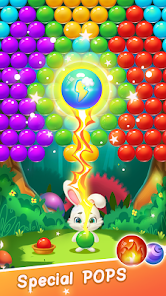 Screenshot 4 Rabbit Pop- Bubble Mania android