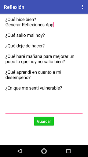 Reflexiones Screen 3