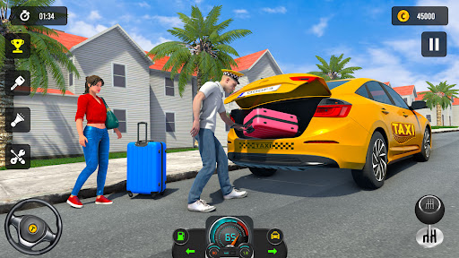 Android application Taxi Simulator 3d Taxi Sim screenshort