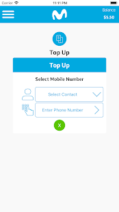 Movistar Top Up and Call