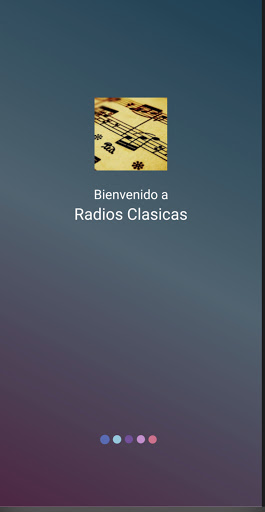 Android application Radios Clásicas screenshort