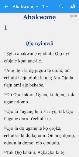 Android application Ọtakada Ọla Ọjọ Plus screenshort