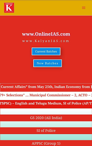 KalyanIAS.com (OnlineIAS) Screenshot 2 - AppWisp.com