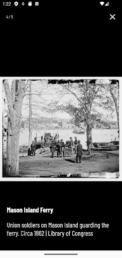 Screenshot of Arlington Historical