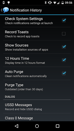 Notification History Screen 3