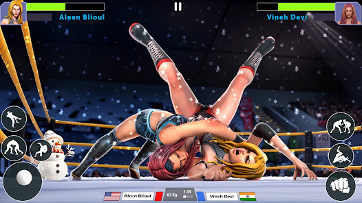 Bad Girls Wrestling Game 2.6 APK + Mod (Unlocked) for Android