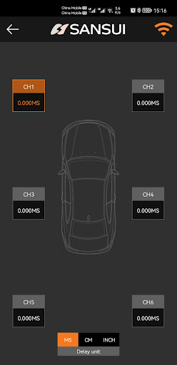 Android application SANSUI Audio DSP screenshort