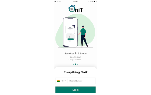 Android application Onit Services screenshort