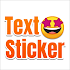 TextSticker for WAStickerApps3.4.68.1