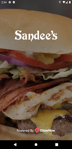 Android application Sandee's Drive Inn screenshort