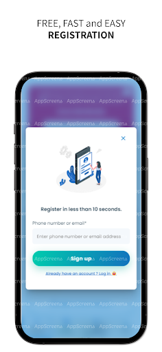 Android application KimboCare screenshort