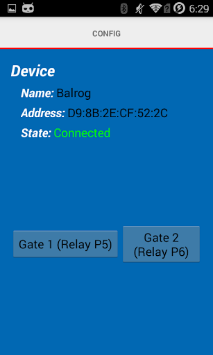 Balrog BLE Gate Opener Screenshot 2 - AppWisp.com