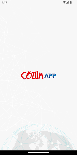 Android application Çözüm App screenshort