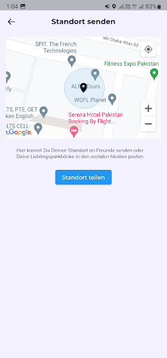 Lieblingsbank Screen 2