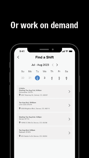 Poached Jobs Screen 3