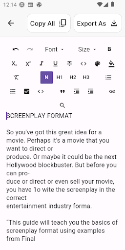Dhriti OCR Screen 3