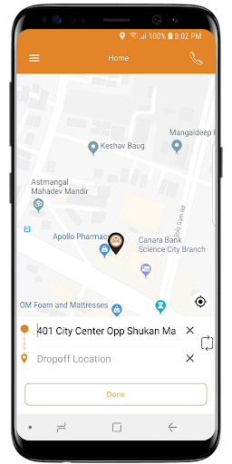 TanTaxi Passenger Screen 3