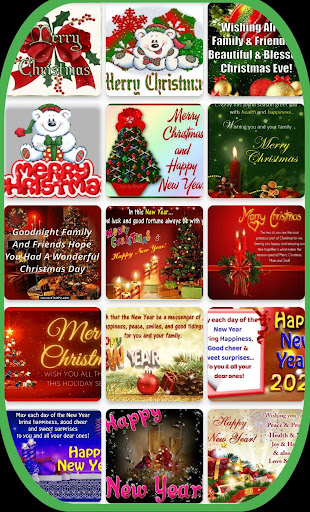 Android application happy new year animated 2024 screenshort