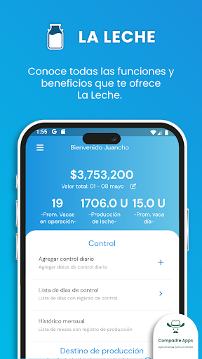 Android application La Leche screenshort