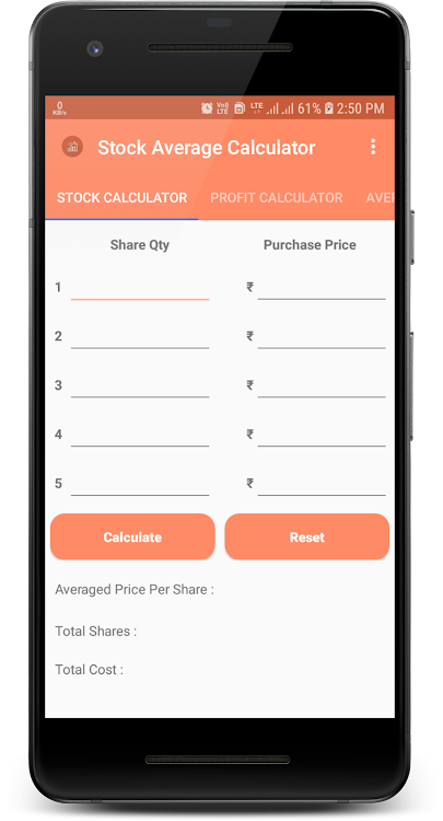 Stock Profit & Avg. Calculator - 1.0 - (Android)