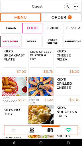 Order and Pay for Restaurants by