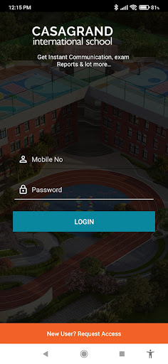 Android application Casagrand International School screenshort