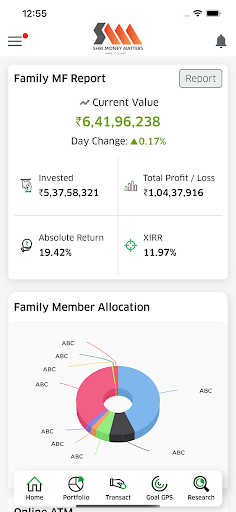 Android application Money matters screenshort