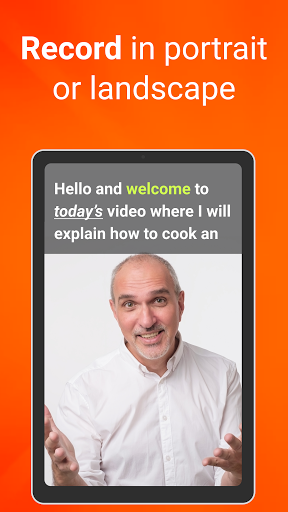 Screenshot of Teleprompter for Video