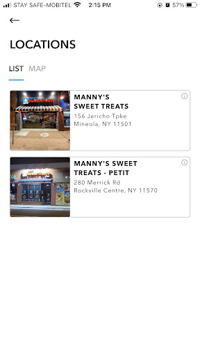 Mannys Sweet Treats Screen 2