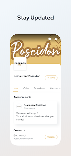 Restaurant Poseidon Screen 2