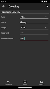 Captura de Pantalla 6 ServerDoor - SSH Client android