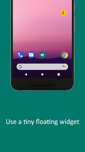 Volume Control (with widget) Screen 3