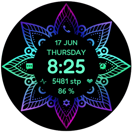 Mandala 3 Bloom logo