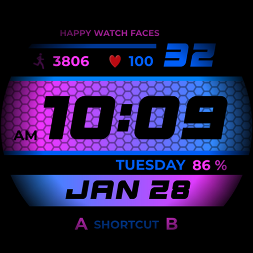 h032 Happy Digital Sport Logo