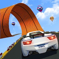 Mega Ramp Crazy Car Racing 3D