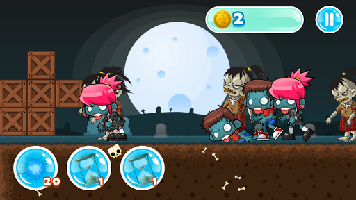 Android application Zombie Land screenshort