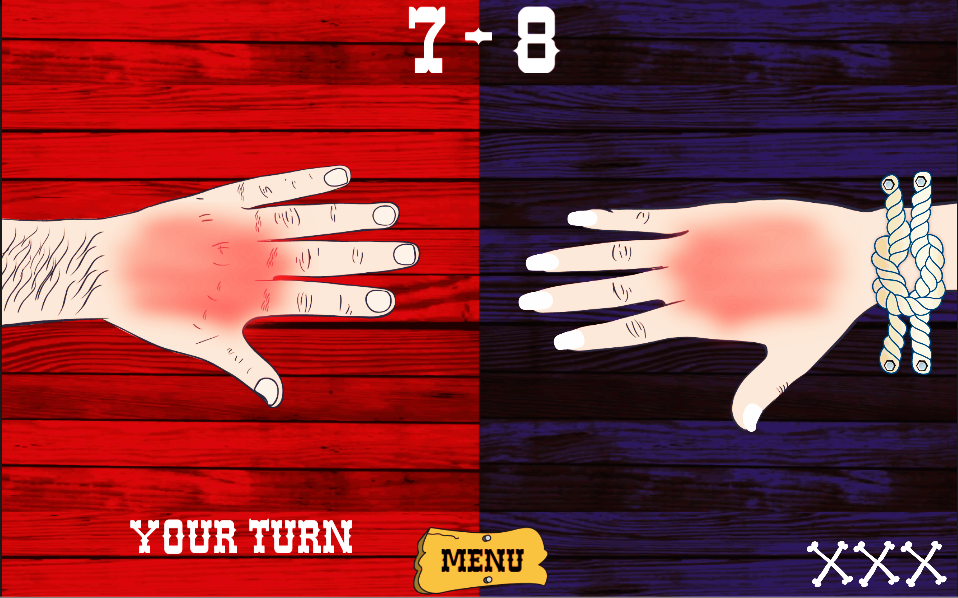 Android application Hand Shot Two Player Games screenshort