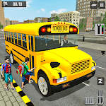 Cover Image of Télécharger Coach School bus driving game  APK