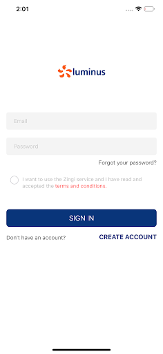 Zingi mobility for Luminus